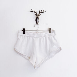 Adidas Women's Off-White AEROREADY Athletic Shorts Size Medium NWT